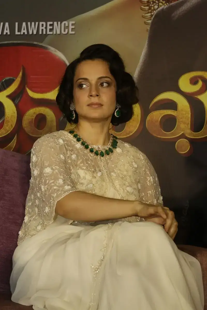 Kangana Ranaut in White Saree